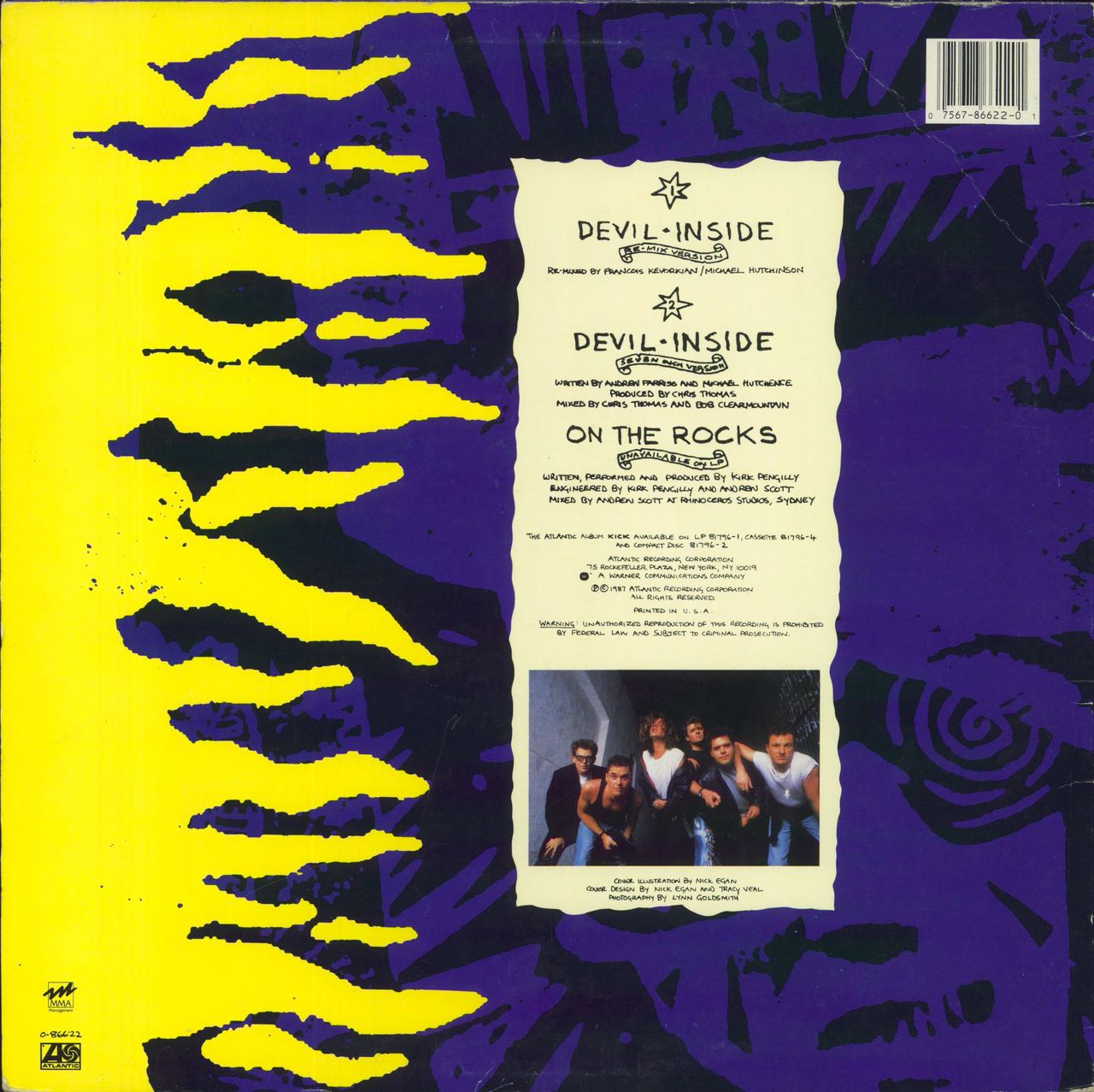 INXS Devil Inside 日本8cm CD DEVIL INSIDE (見本盤) / インエクセス/INXS レコード通販「おミミの恋人」
