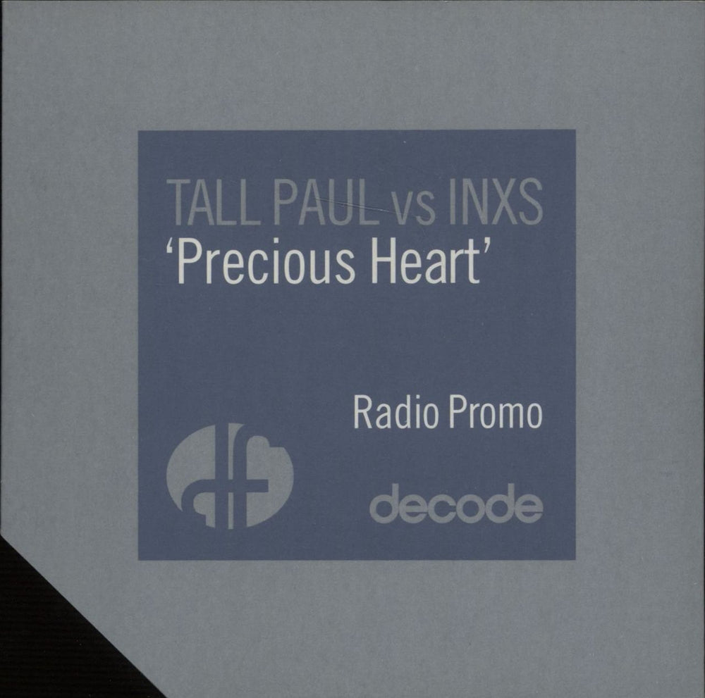 Inxs Precious Heart UK Promo CD single (CD5 / 5") DFTELCD001P