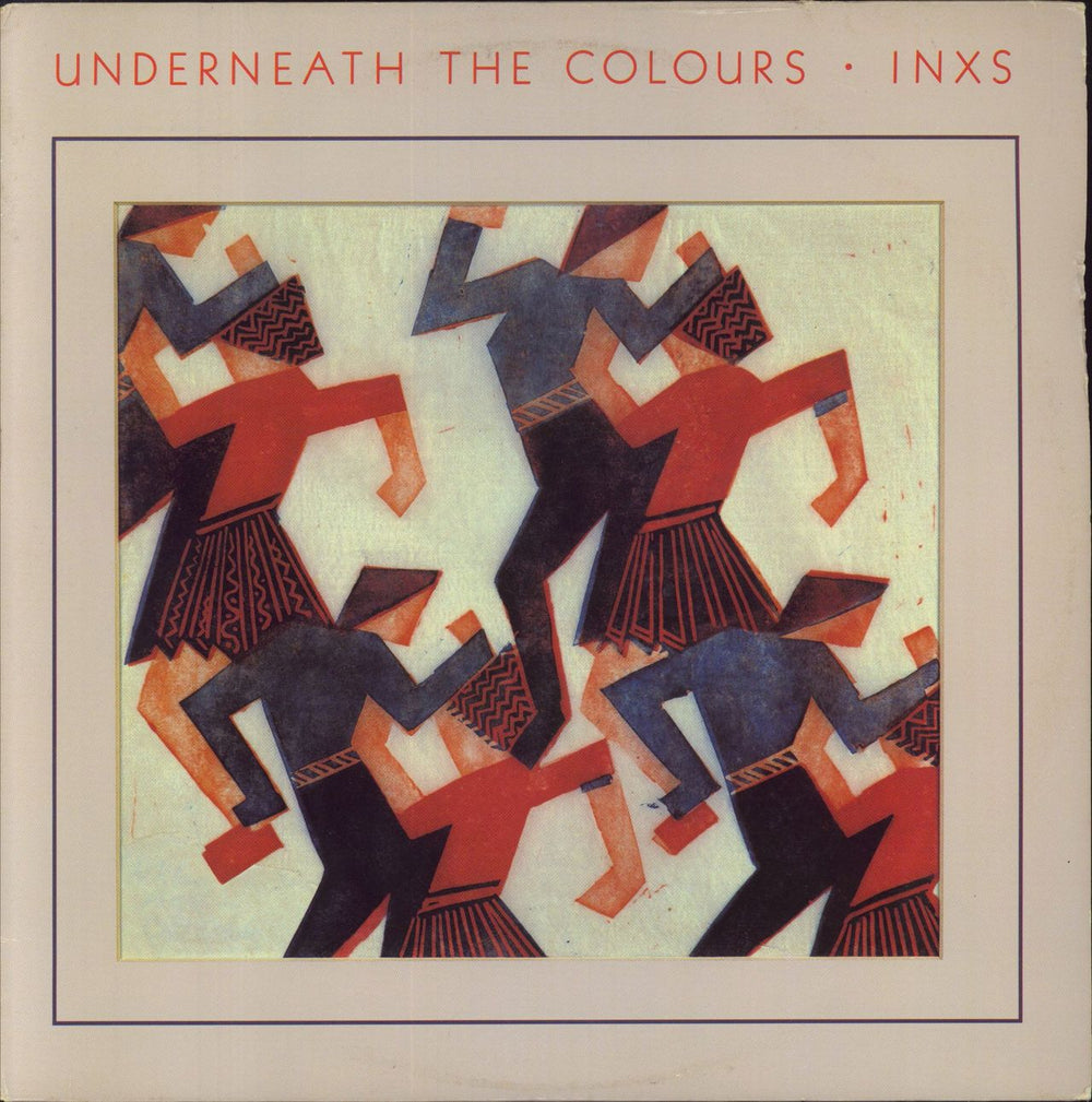 Inxs Underneath The Colours US vinyl LP album (LP record) 90185-1-Y