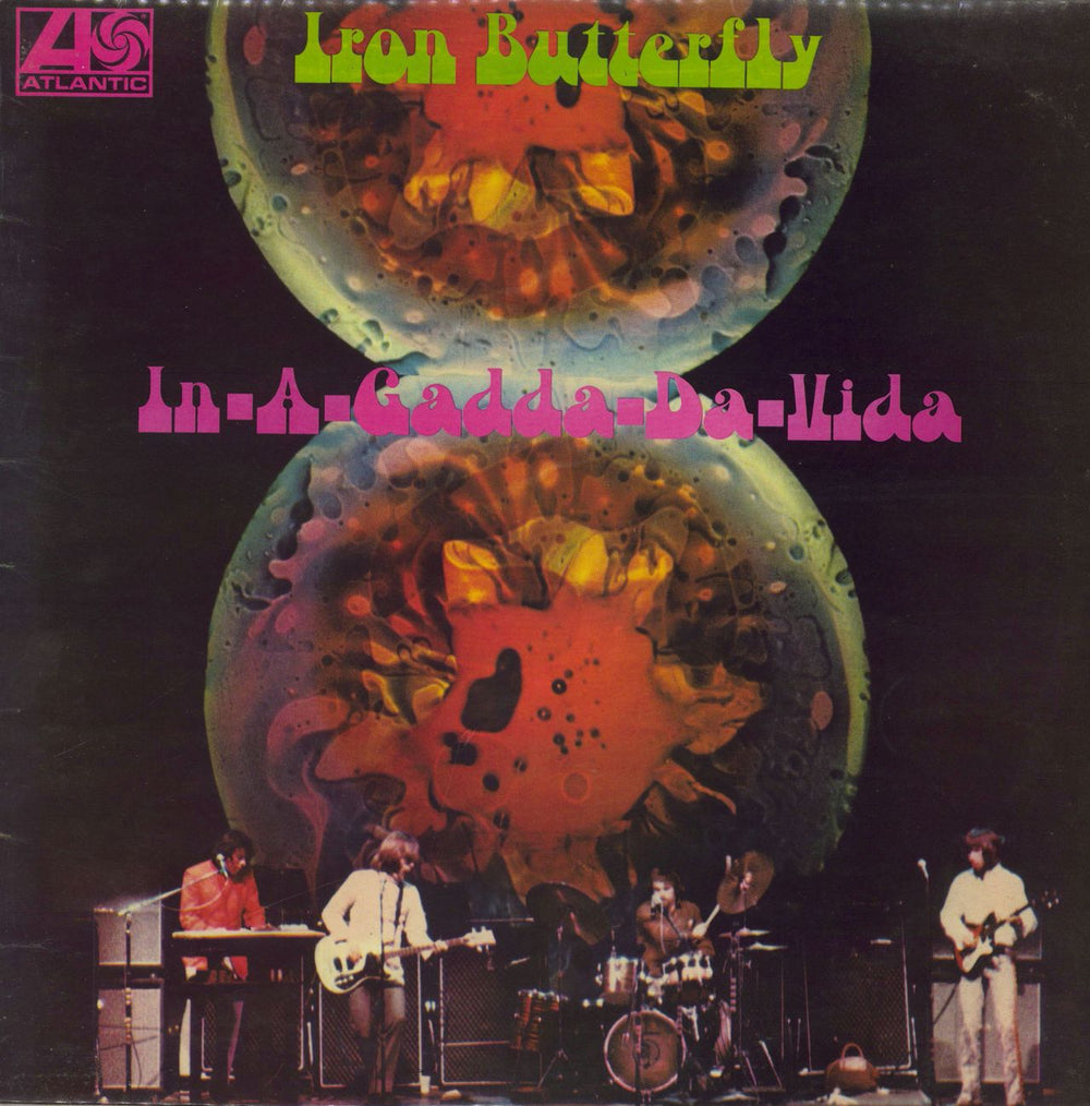 Iron Butterfly In-A-Gadda-Da-Vida - 1st - VG UK vinyl LP album (LP record) 588116