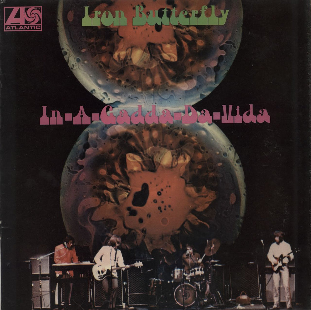 Iron Butterfly In-A-Gadda-Da-Vida UK vinyl LP album (LP record) K40022