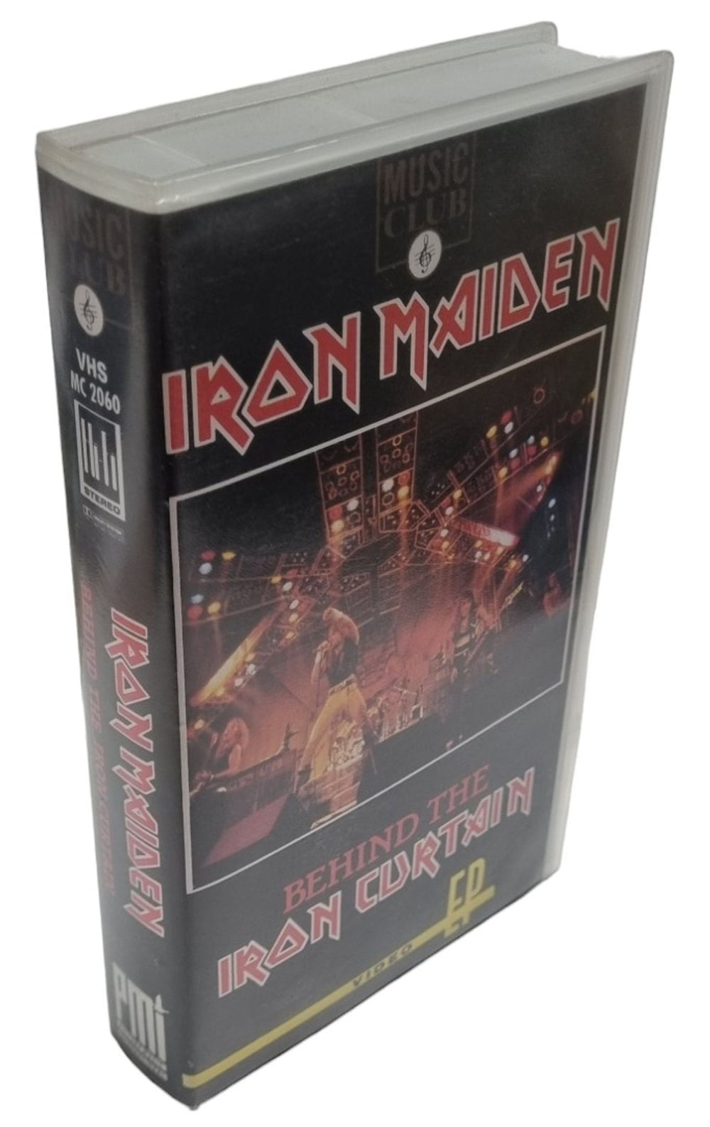 Iron Maiden Behind The Iron Curtain UK video (VHS or PAL or NTSC) MC2060