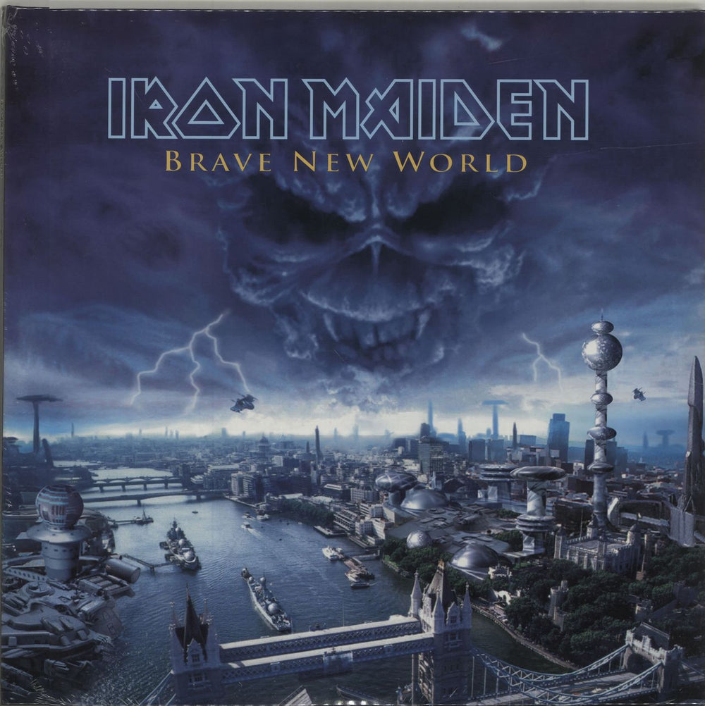 Iron Maiden Brave New World - Remastered 180 Gram - Sealed UK 2-LP vinyl record set (Double LP Album) 0190295851989