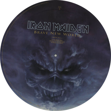 Iron Maiden Brave New World UK picture disc LP (vinyl picture disc album) IROPDBR157693