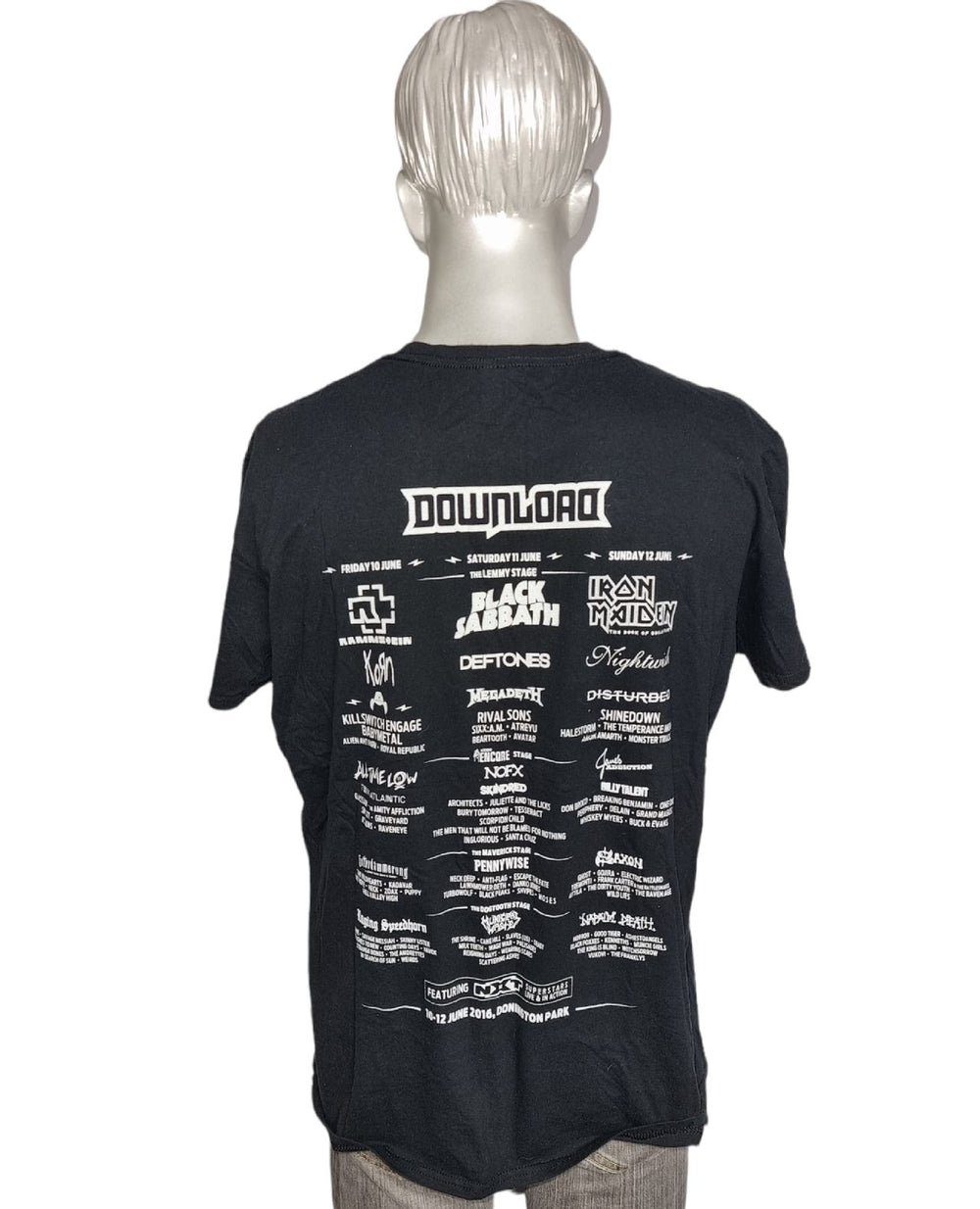 Iron Maiden Download 2015 T-Shirt UK t-shirt IROTSDO790060