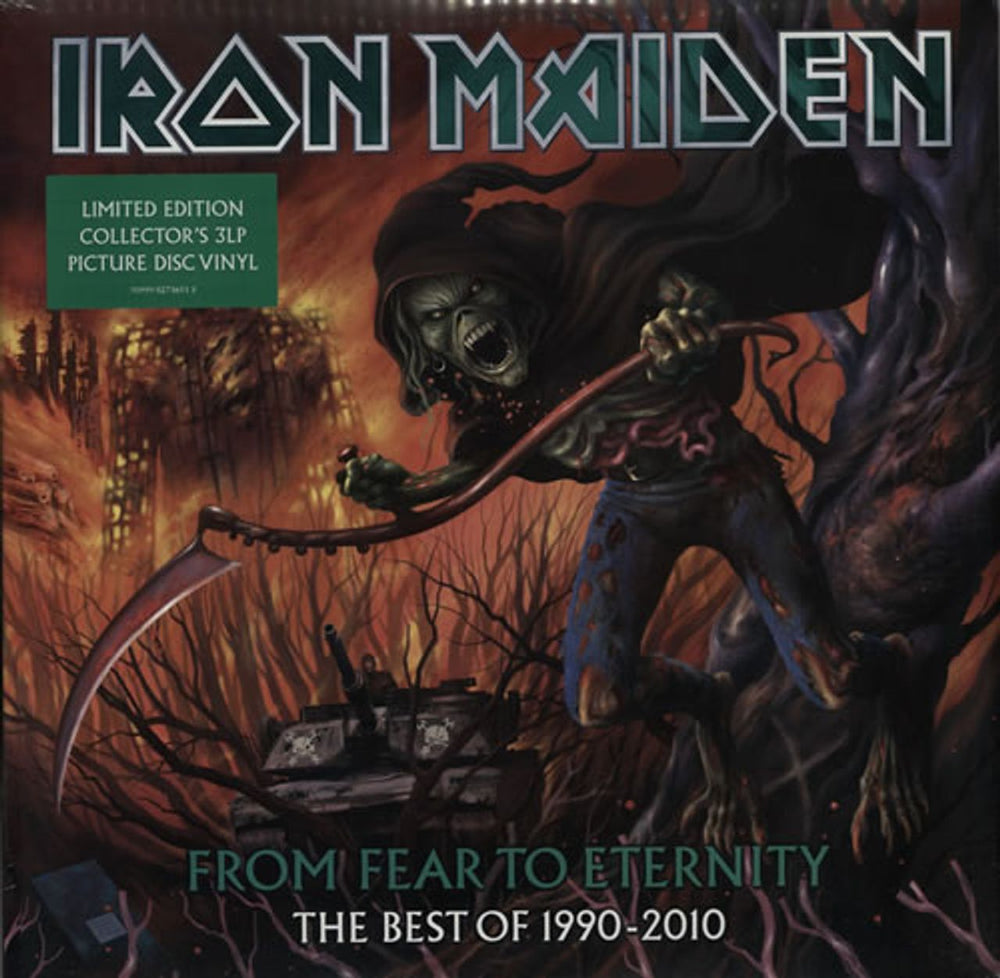 Iron Maiden From Fear To Eternity - Sealed UK picture disc LP (vinyl picture disc album) 0273651