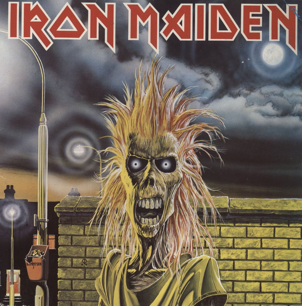 Iron Maiden Iron Maiden - EX UK vinyl LP album (LP record) FA4131211