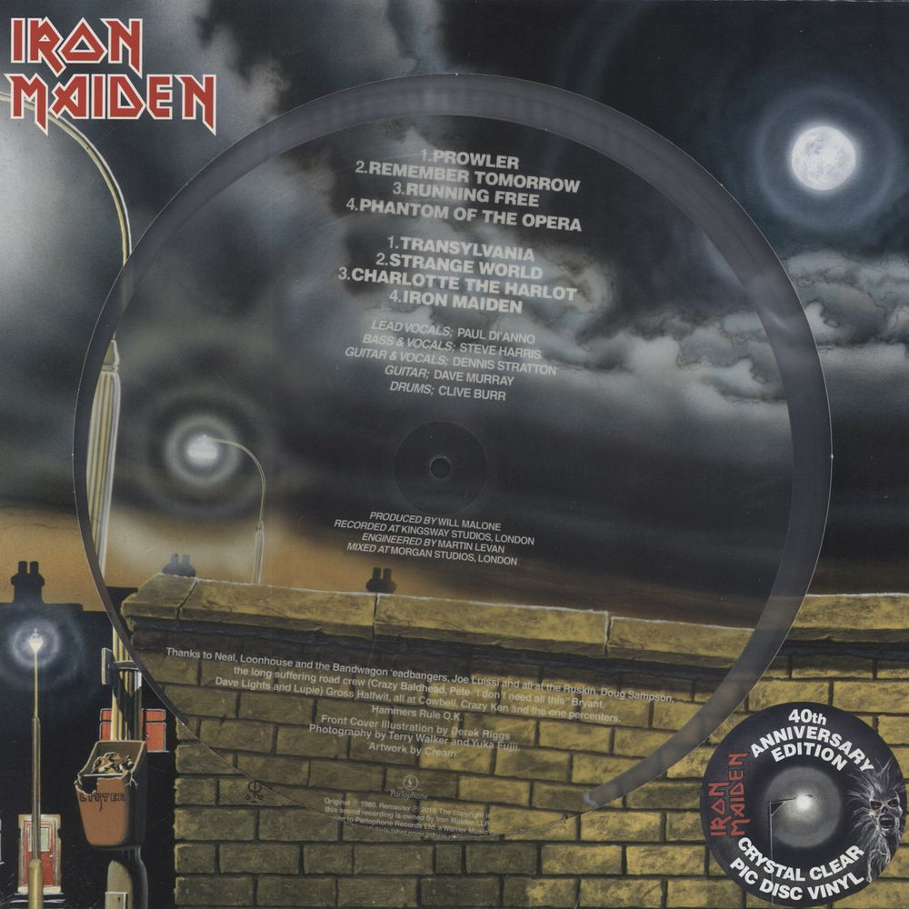 Iron Maiden Iron Maiden - NAD2020 - Sealed UK picture disc LP (vinyl picture disc album) IROPDIR753574