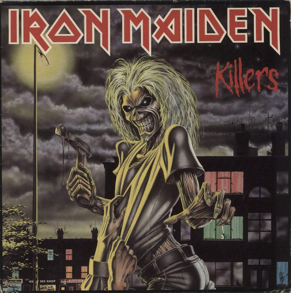 Iron Maiden Killers - 1st - VG UK Vinyl LP — RareVinyl.com