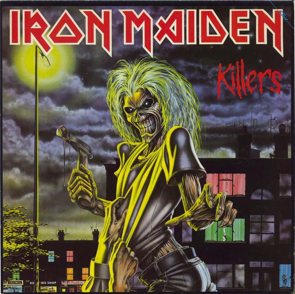 Iron Maiden Killers + Fame Inner UK vinyl LP album (LP record) FA4131221