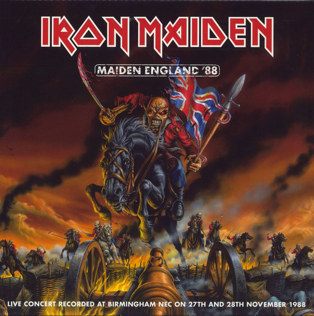 Iron Maiden Maiden England '88 UK picture disc LP (vinyl picture disc album) 9736111