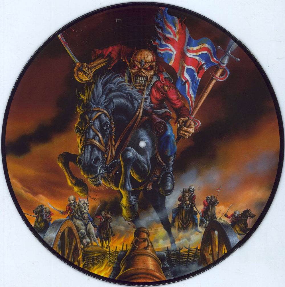 Iron Maiden Maiden England '88 UK picture disc LP (vinyl picture disc album) IROPDMA695340