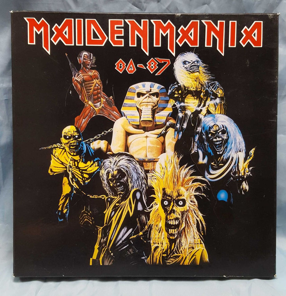 Iron Maiden Maiden Mania 80-87 Greek Vinyl Box Set 5 X 12" BOX SET