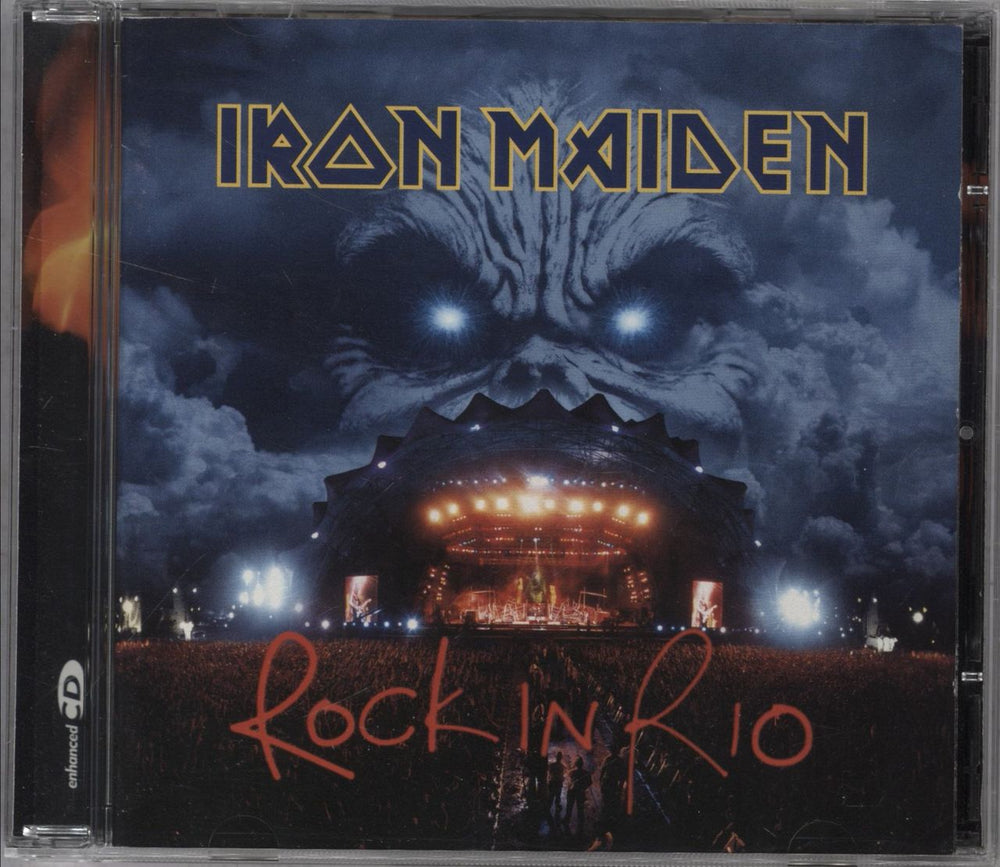 Iron Maiden Rock In Rio UK 2 CD album set (Double CD) 5386430