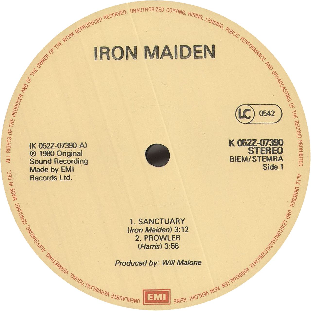 Iron Maiden Sanctuary - Uncensored - EX Dutch 12