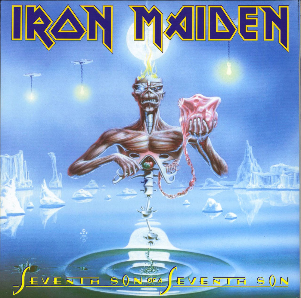 Iron Maiden Seventh Son Of A Seventh Son - 180grm UK vinyl LP album (LP record) 2564624849