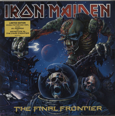 Iron Maiden The Final Frontier - Sealed + Hype Stickered UK picture disc LP (vinyl picture disc album) 6477701