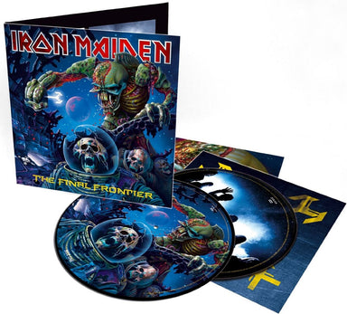 Iron Maiden The Final Frontier - Sealed + Hype Stickered UK picture disc LP (vinyl picture disc album) IROPDTH511034
