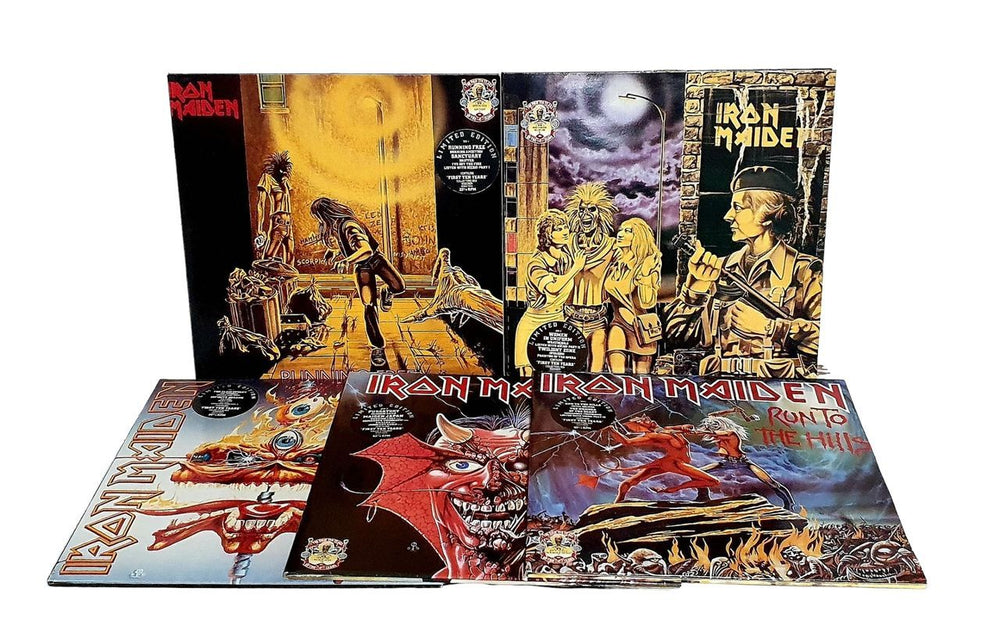 Iron Maiden The First Ten Years Box - EX++ UK Vinyl Box Set