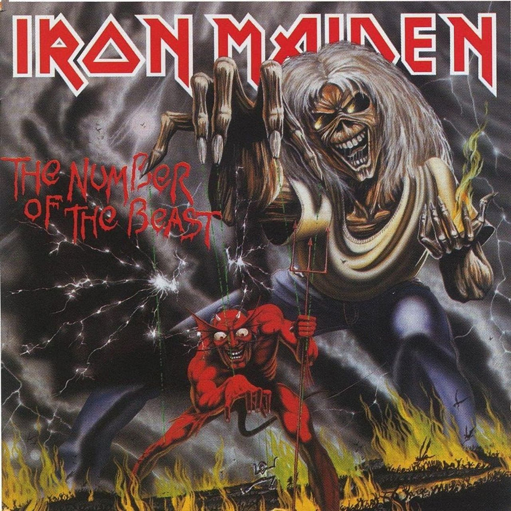 Iron Maiden The Number Of The Beast - 180 Gram Remastered - Sealed UK vinyl LP album (LP record) 2564625240