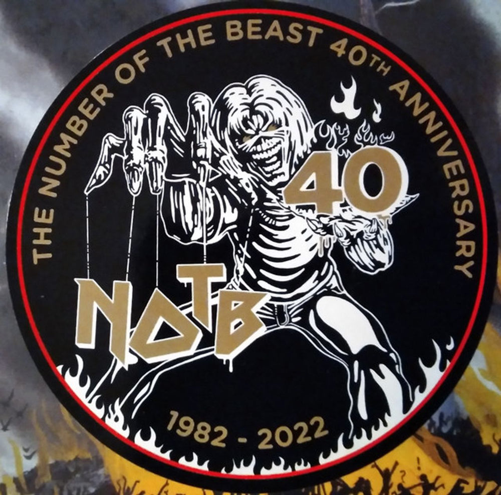 Iron Maiden The Number Of The Beast - 180 Gram Remastered - Sealed UK vinyl LP album (LP record) IROLPTH819096