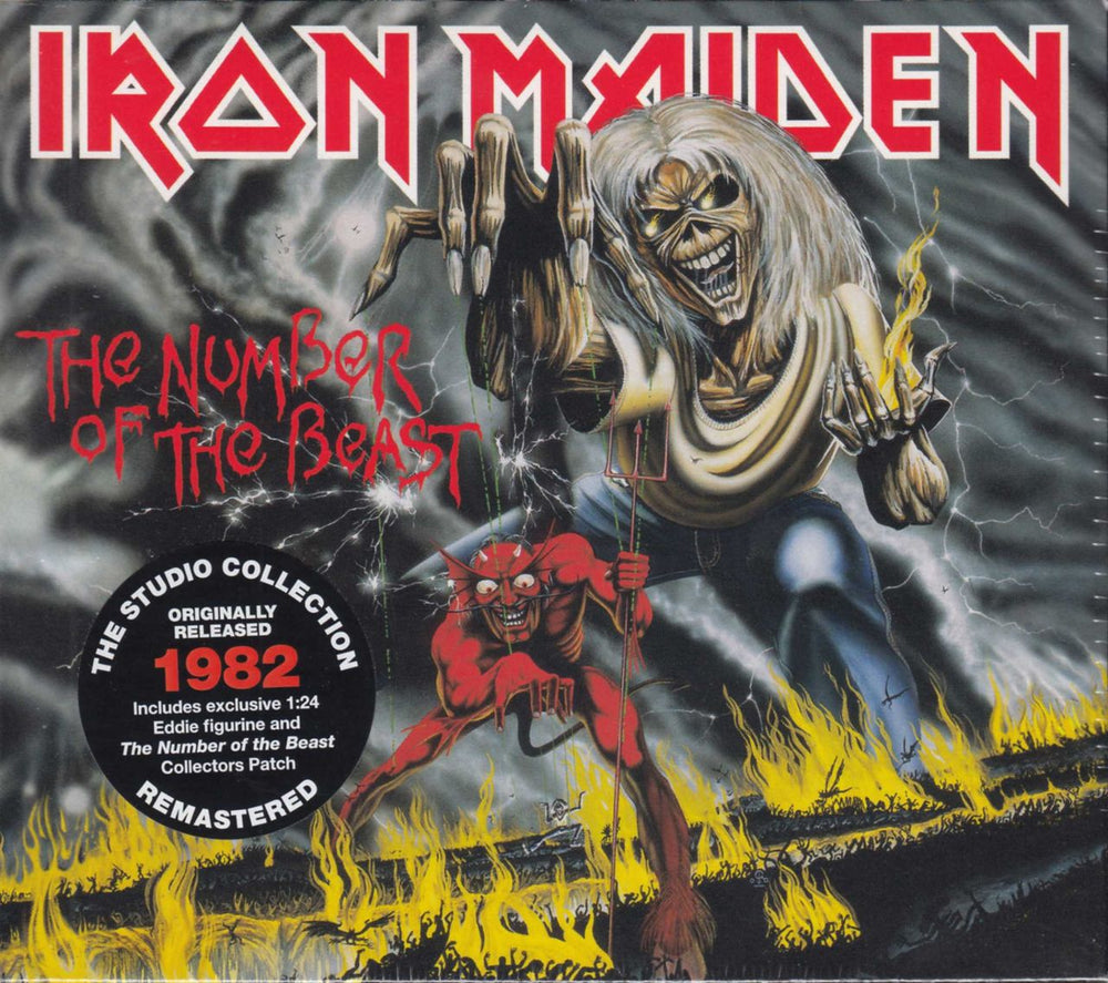 Iron Maiden The Number Of The Beast - Collectors Box - Sealed UK CD Album Box Set 0190295567736