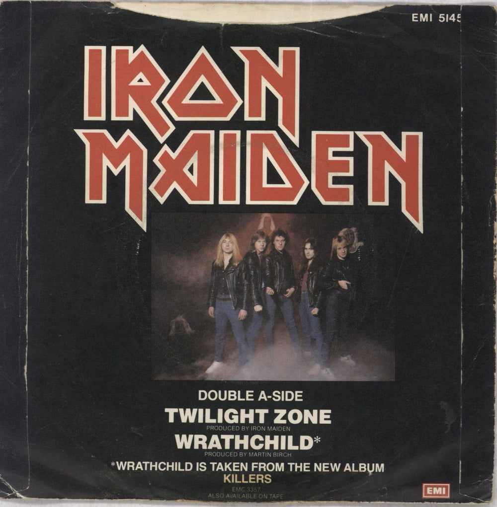 Iron Maiden Twilight Zone - red vinyl - EX UK 7" vinyl single (7 inch record / 45) IRO07TW228921