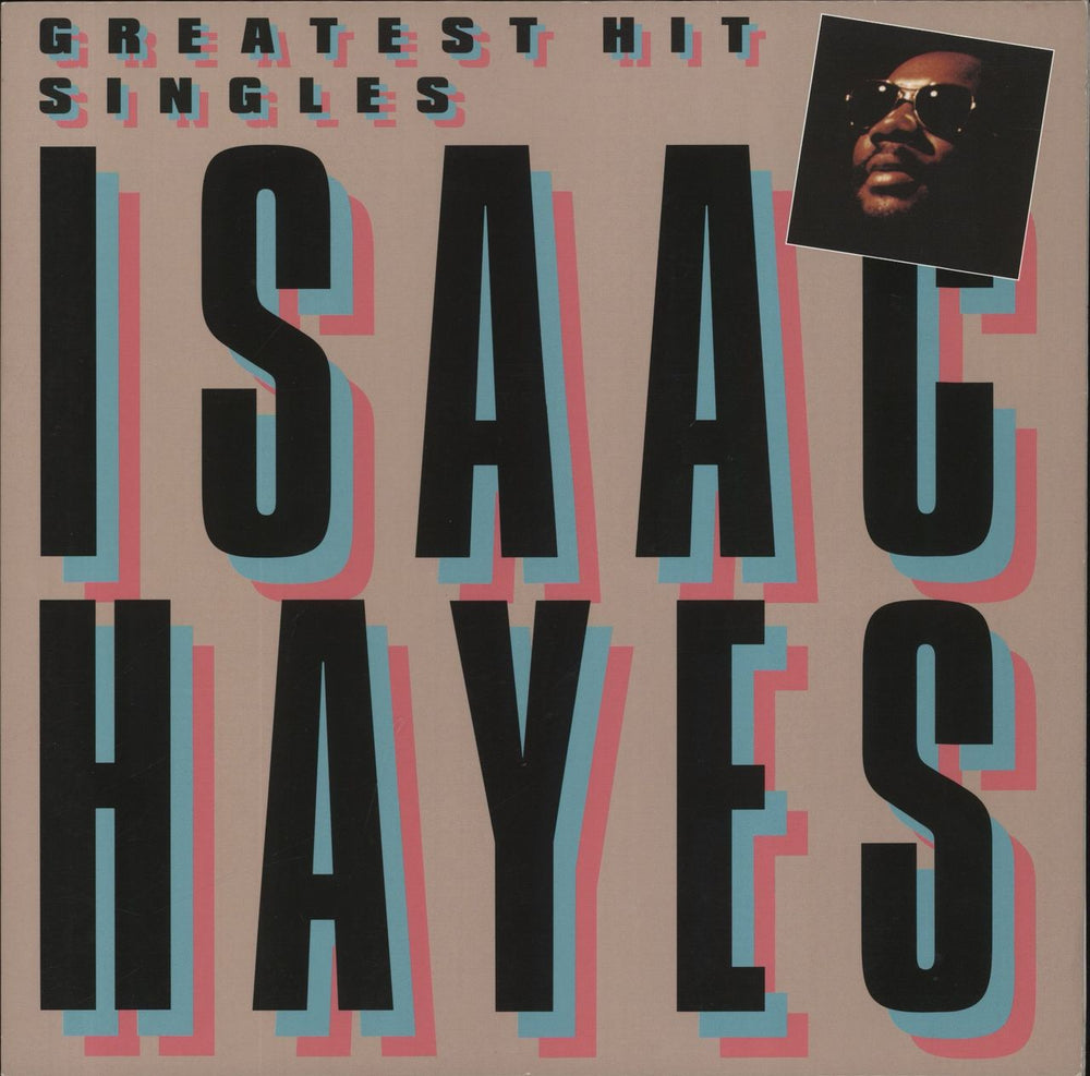 Isaac Hayes Greatest Hit Singles - 180gm UK vinyl LP album (LP record) 0025218851510