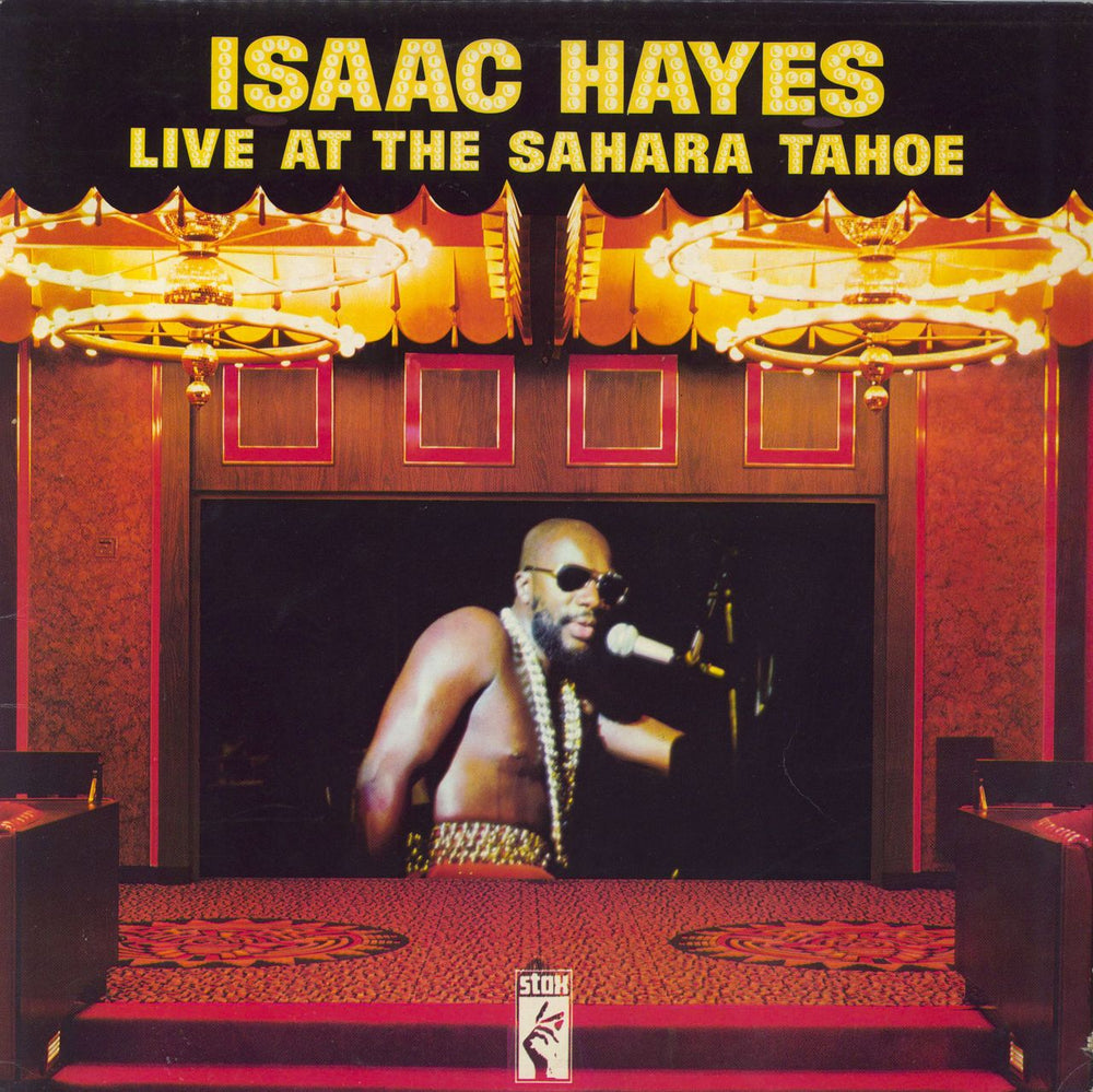 Isaac Hayes Live At The Sahara Tahoe - EX UK 2-LP vinyl record set (Double LP Album) 2659026