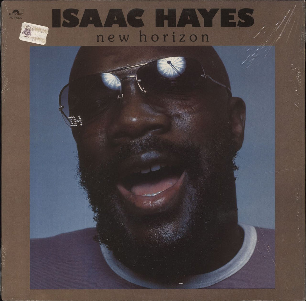 Isaac Hayes New Horizon - shrink US vinyl LP album (LP record) PD-1-6120