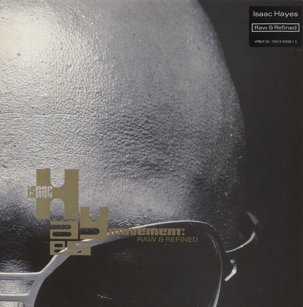 Isaac Hayes Raw and Refined UK 2-LP vinyl record set (Double LP Album) VPBLP25