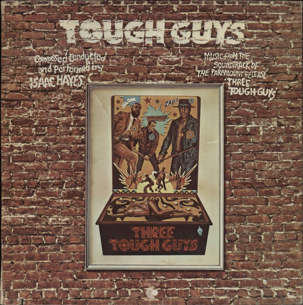 Isaac Hayes Tough Guys US vinyl LP album (LP record) ENS-7504