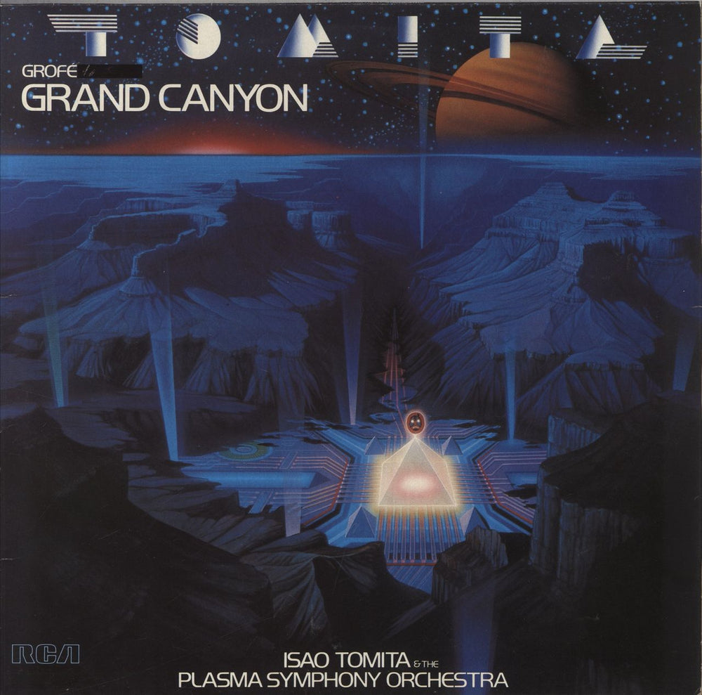 Isao Tomita Grand Canyon German vinyl LP album (LP record) PL14317