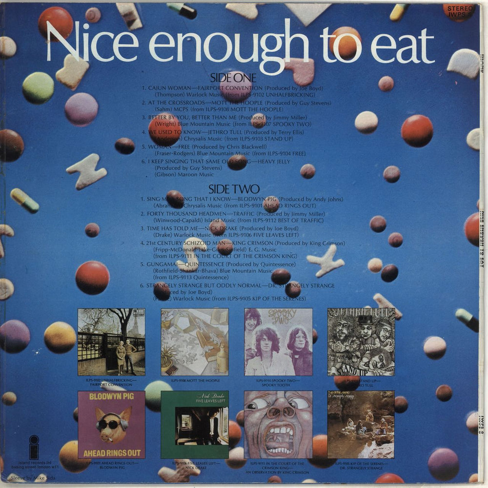 Island Records Nice Enough To Eat - 1st UK vinyl LP album (LP record) ISDLPNI477931