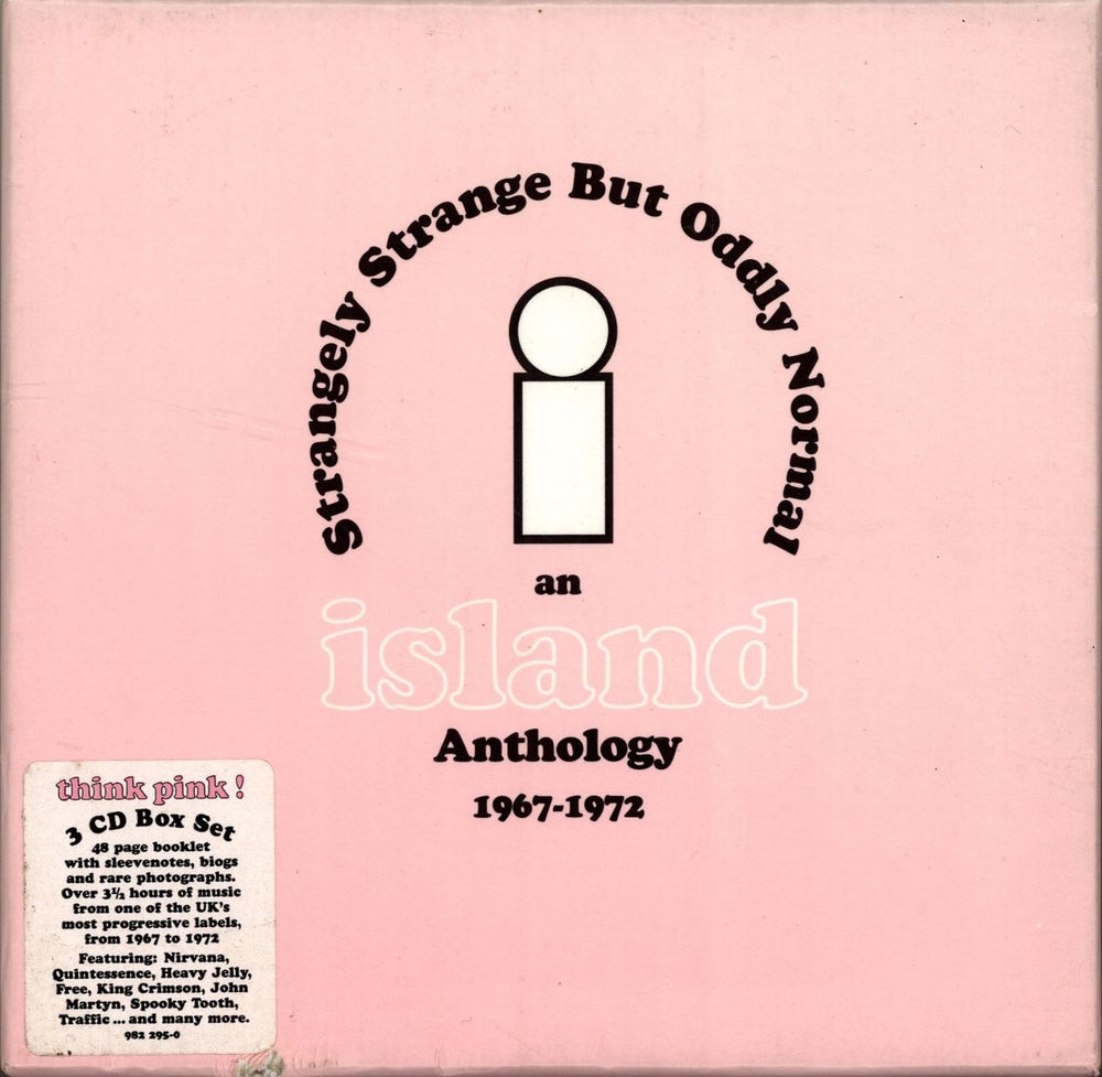 Island Records Strangely Strange But Oddly Normal UK 3-CD album set (Triple CD) 9822950