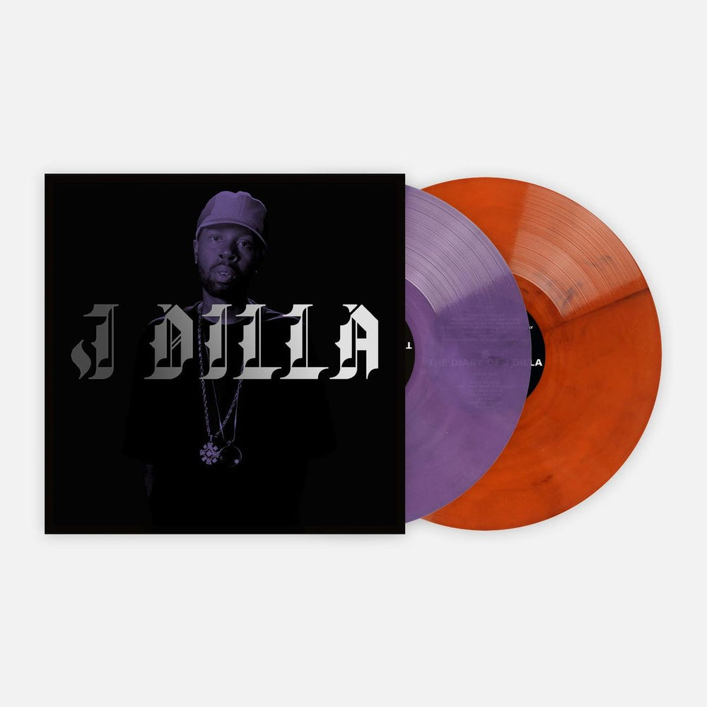 J Dilla The Diary Of J Dilla - Purple Marble & Orange Marble Vinyl UK 2-LP vinyl record set (Double LP Album) VMP1168-LP