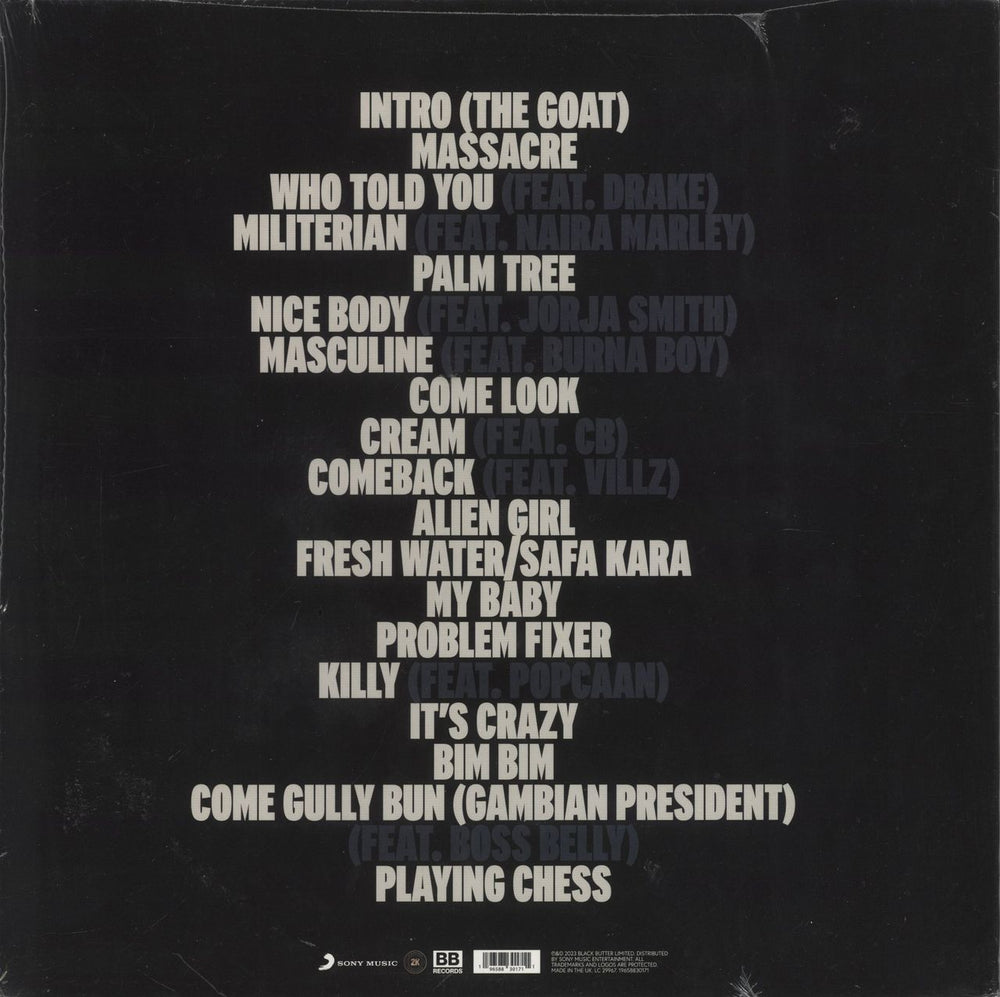 J Hus Beautiful And Brutal Yard - White Vinyl UK 2-LP vinyl record set (Double LP Album) 196588301711