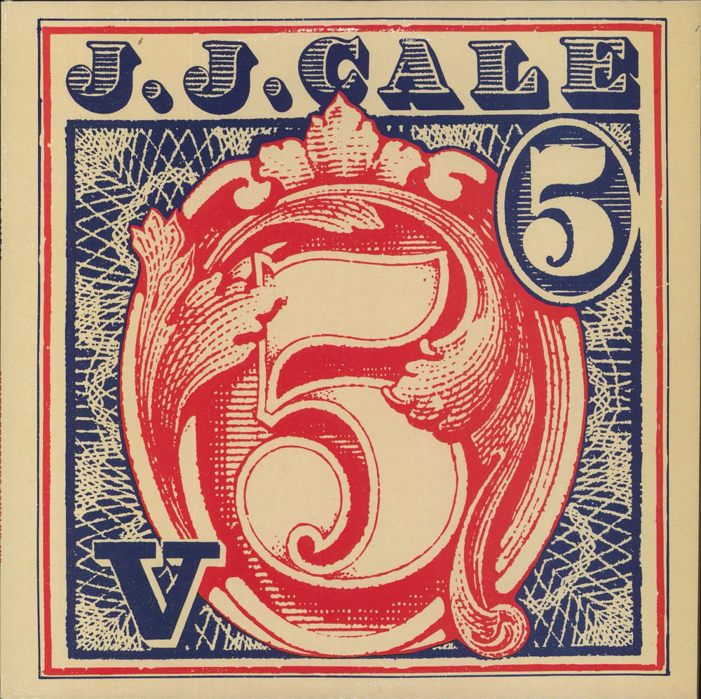 J.J. Cale 5 - Five - EX UK vinyl LP album (LP record) ISA5018
