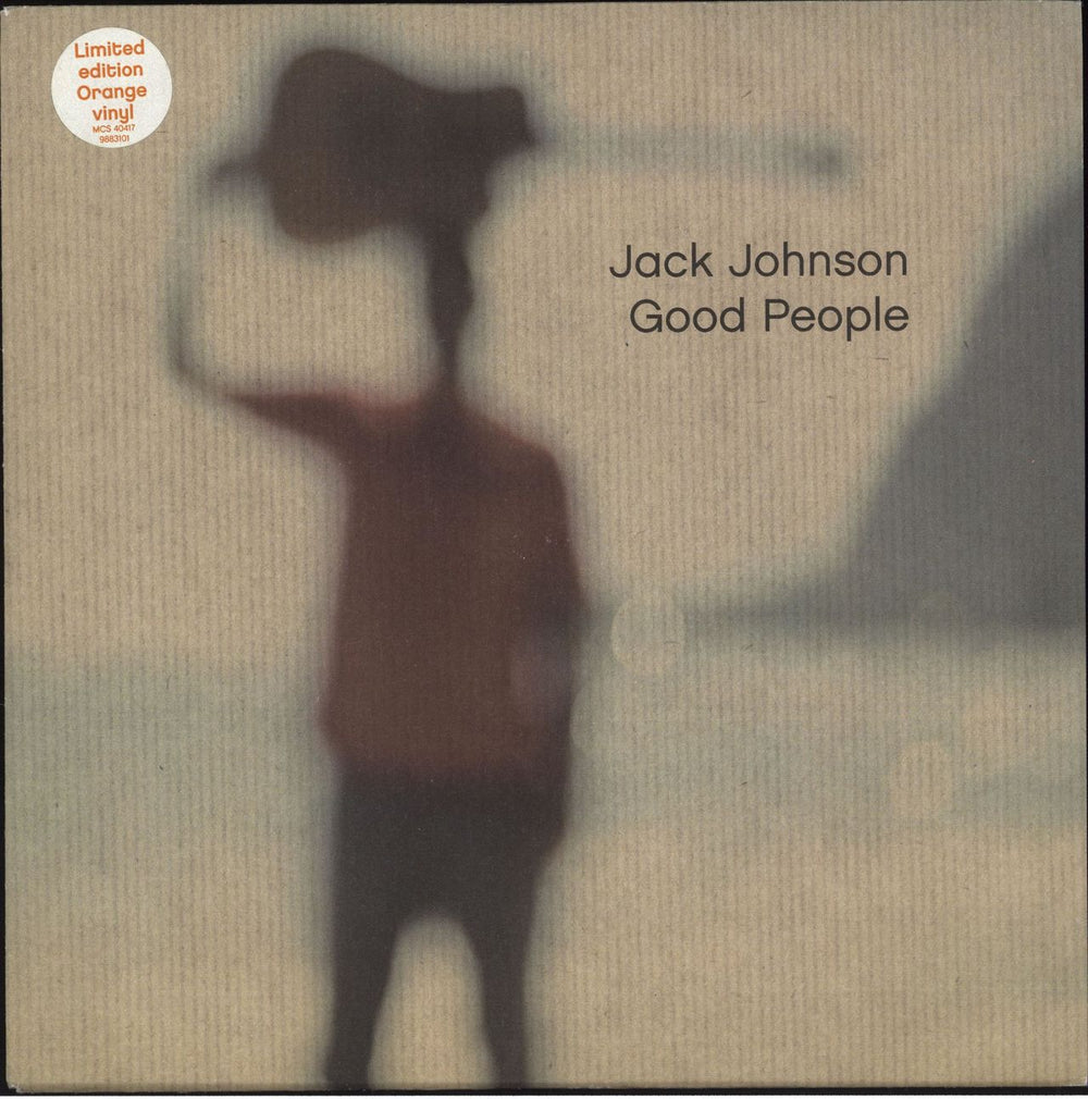 Jack Johnson Good People - Orange Vinyl UK 7" vinyl single (7 inch record / 45) MCS40417