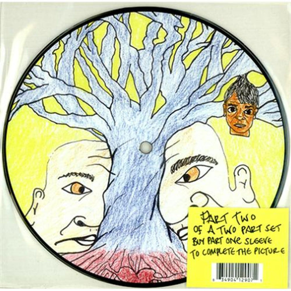 Jack Peñate Second, Minute Or Hour UK 7" vinyl picture disc (7 inch picture disc single) XLS290B