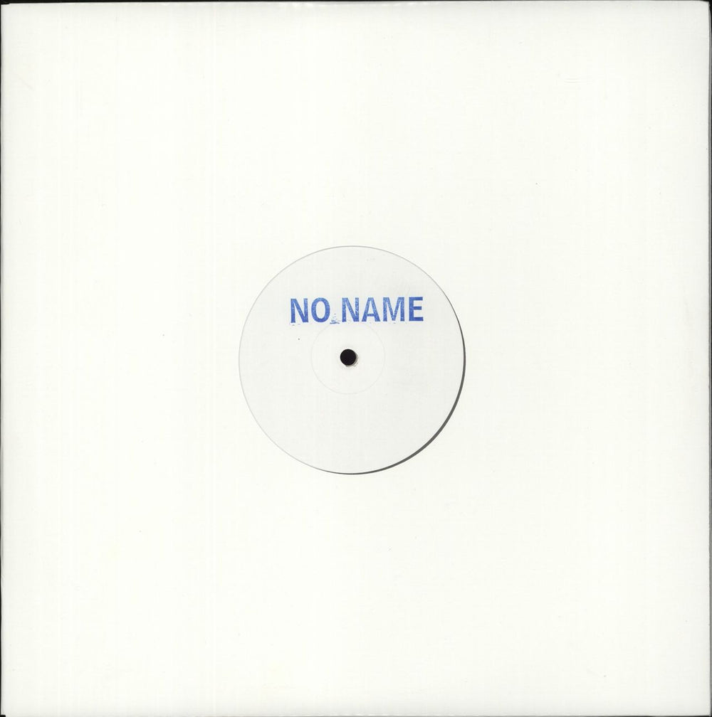 Jack White No Name - White Label - Opaque White Vinyl UK vinyl LP album (LP record) TMR-1000