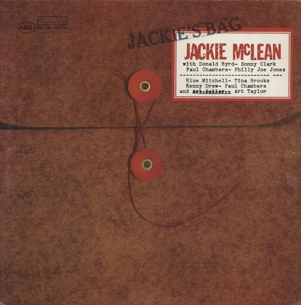 Jackie McLean Jackie's Bag French vinyl LP album (LP record) BST-84051