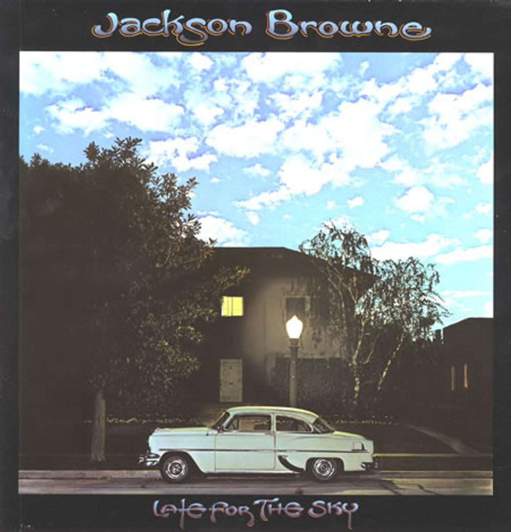 Jackson Browne Late For The Sky German vinyl LP album (LP record) AS43007