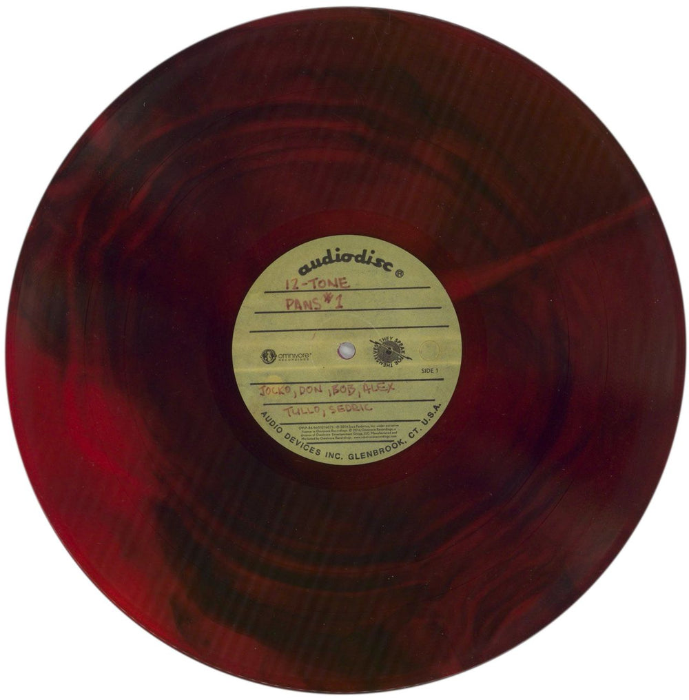 Jaco Pastorius Modern American Music...Period! The Criteria Sessions - Red Swirl Vinyl US vinyl LP album (LP record) PSOLPMO866234