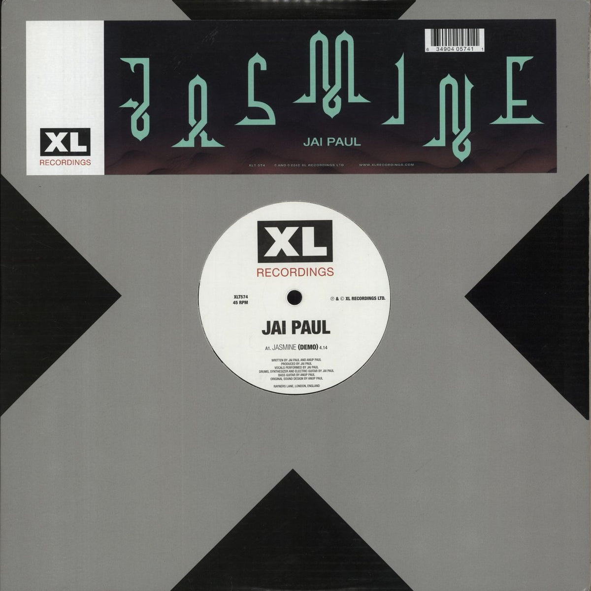 jai paul 12inch レコード jai-paul-jasmine-demo-uk-12-