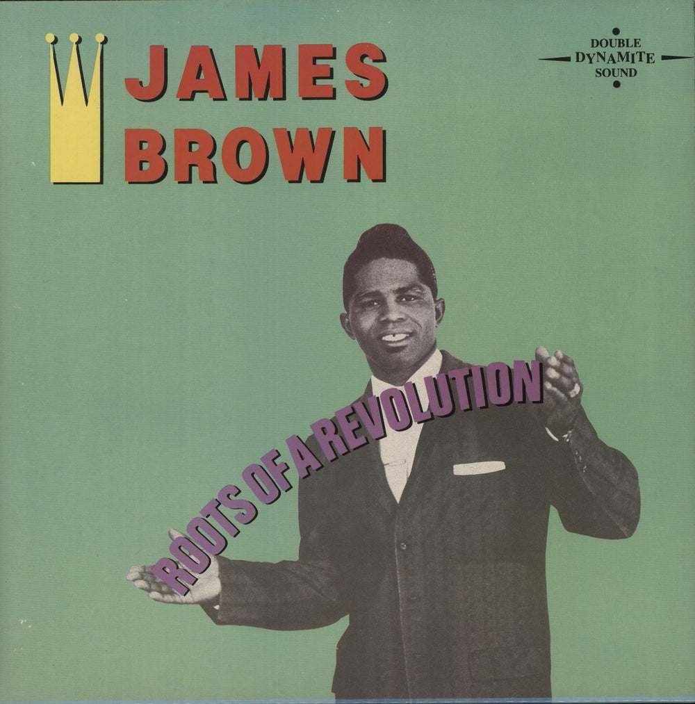 James Brown Roots Of A Revolution UK 2-LP vinyl record set (Double LP Album) REVO1