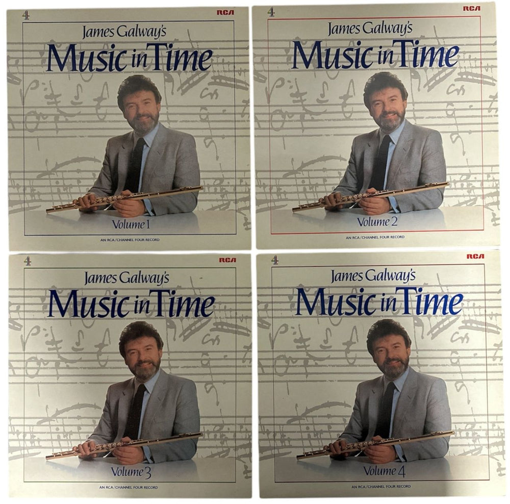 James Galway James Galway's Music In Time UK Vinyl Box Set 1JGVXJA856835