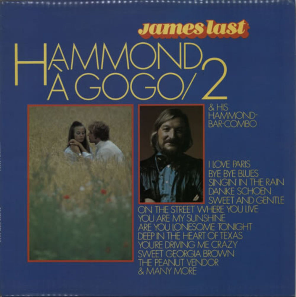 James Last Hammond A Go-Go Vol. II UK vinyl LP album (LP record) 249043