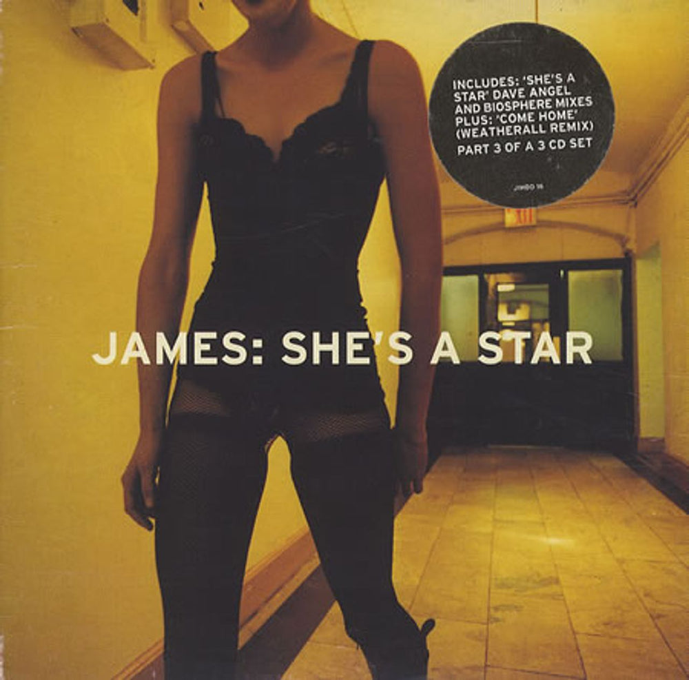 James She's A Star UK CD single (CD5 / 5") JIMDD16