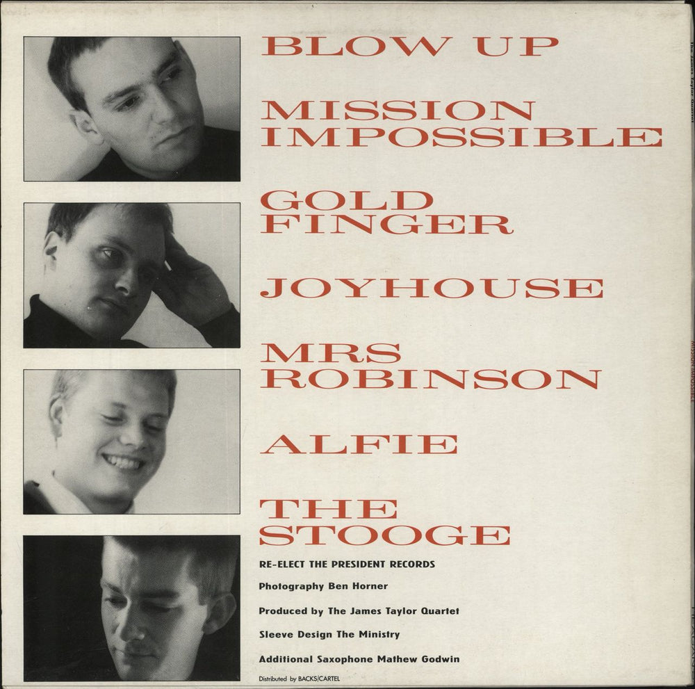 James Taylor Quartet Mission Impossible - VG UK 12" vinyl single (12 inch record / Maxi-single)